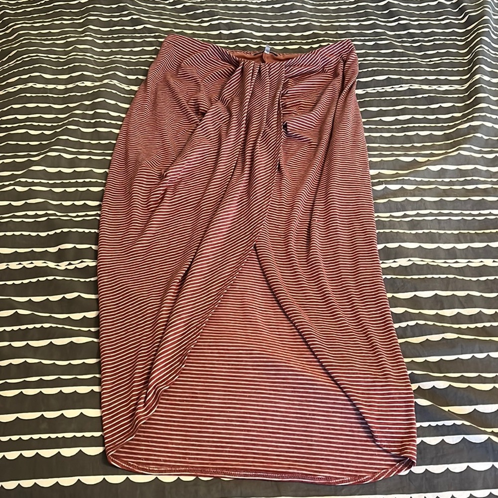 Charlotte Russe Wrap Maxi Skirt